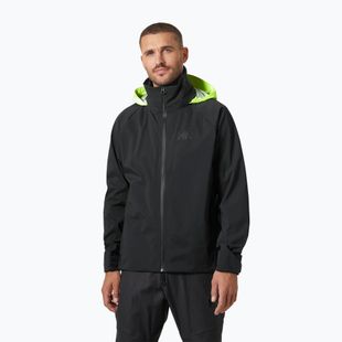 Чоловіча вітрильна куртка Helly Hansen HP Foil Shell 2.0 чорне дерево