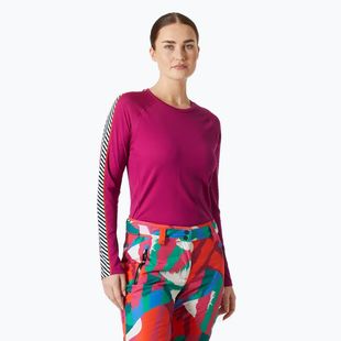 Жіноча термоактивна кофта Helly Hansen Lifa Active Stripe Crew magenta 2.0