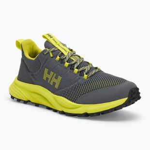 Кросівки для бігу чоловічі Helly Hansen Featherswift 2 Tr charcoal/sweet lime