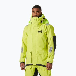 Куртка вітрильна чоловіча Helly Hansen Skagen Pro cyber lime