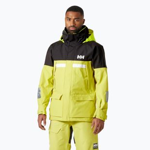 Куртка вітрильна чоловіча Helly Hansen Pier 4.0 cyber lime