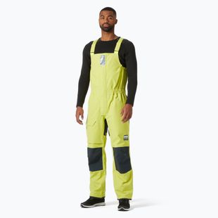 Штани вітрильні чоловічі Helly Hansen Pier 4.0 Bib cyber lime