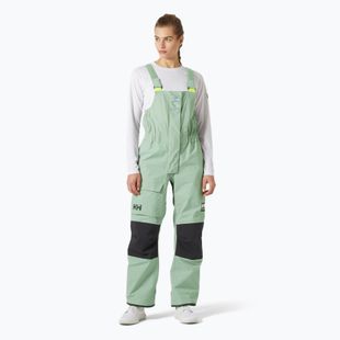 Штани вітрильні жіночі Helly Hansen Pier 4.0 Bib eucalyptus