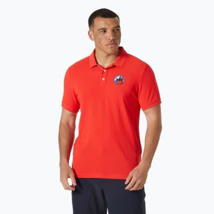 Футболка поло чоловіча  Helly Hansen Hp Race Polo 2.0 alert red