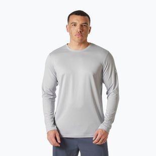Лонгслів чоловічий Helly Hansen HH Tech Crew 2.0 LS grey fog