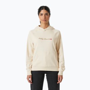 Кофта жіноча Helly Hansen Core Graphic Hoodie cream
