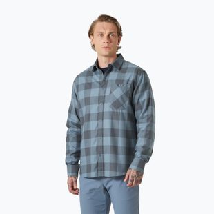 Чоловіча сорочка Helly Hansen Aker Flannel LS сорочка джунглі зелений плед буйвола
