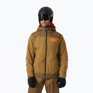 Куртка гірсько-лижна чоловіча Helly Hansen Powdreamer 2.0 sepia