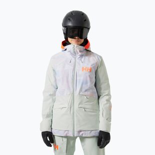Куртка гірсько-лижна жіноча Helly Hansen Powchaser 2.0 reflections aop