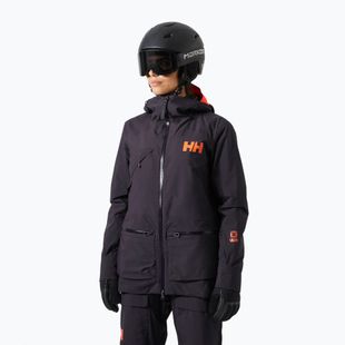 Куртка гірсько-лижна жіноча Helly Hansen Whitewall Lifaloft 3.0 black grape