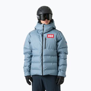 Куртка зимова гірсько-лижна Helly Hansen Kvitfjell Race Puffy washed navy nsf replica