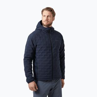 Куртка вітрильна чоловіча Helly Hansen HP Hybrid Stretch Hooded Insulator navy