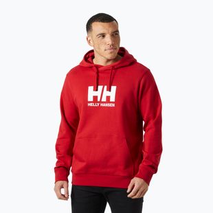 Кофта чоловіча Helly Hansen HH Logo Hoodie red