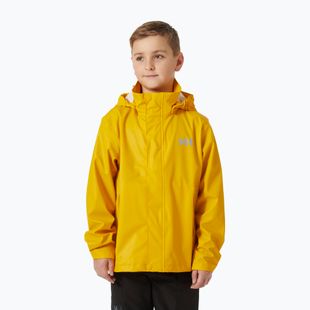 Куртка вітрильна дитяча Helly Hansen Moss essential yellow