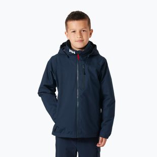 Куртка вітрильна дитяча Helly Hansen Crew Midlayer 2.0 navy