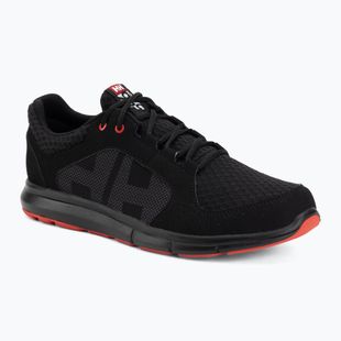 Кросівки чоловічі Helly Hansen Ahiga V4 Hydropower off black/alert red