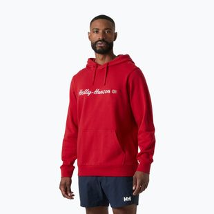 Кофта чоловіча Helly Hansen Core Graphic Hoodie red