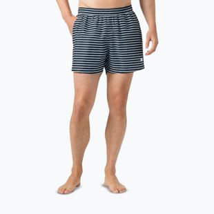 Шорти вітрильні чоловічі Helly Hansen Newport Trunk 4.5" navy stripe aop