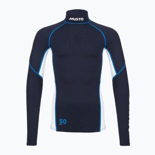 Чоловіча футболка з довгим рукавом для плавання Musto Championship Rash Guard navy/white