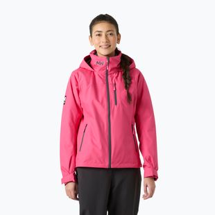 Куртка вітрильна жіноча Helly Hansen Crew Hooded Midlayer 2.0 hot pink