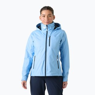 Куртка вітрильна жіноча Helly Hansen Crew Hooded Midlayer 2.0 bright blue