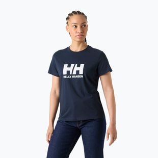 Футболка жіноча Helly Hansen Logo 3.0 SS navy