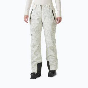 Штани лижні жіночі Helly Hansen Legendary Insulated cream new nordic aop