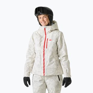 Куртка лижна жіноча Helly Hansen Valdisere 3.0 cream new nordic aop