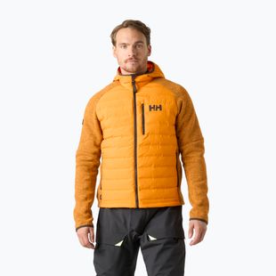Куртка гібридна чоловіча Helly Hansen Skagen Hybrid Knit Insulator ignite orange