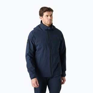 Куртка вітрильна чоловіча Helly Hansen HP Racing Lifaloft Hood navy