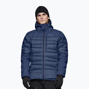 Пуховик чоловічий NORRONA Falketind Down 750 Zip Hood indigo night
