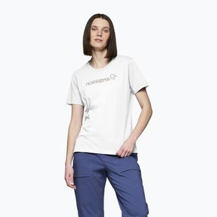 Футболка жіноча NORRONA Cotton Viking pure white