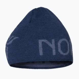 Шапка зимова NORRONA MerinoUll Logo Beanie indigo night melange
