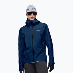 Куртка дощовик чоловіча NORRONA Falketind Gore-Tex indigo night