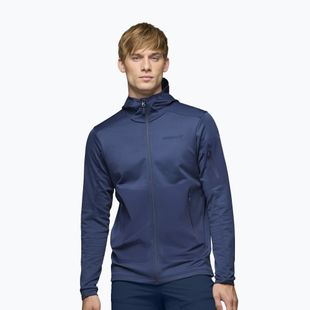 Кофта трекінгова чоловіча NORRONA Falketind Warm2 Stretch Hood indigo night