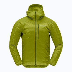 Куртка вітрозахисна чоловіча NORRONA Faketind Aero60 Zip Hood golden lime