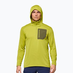 Кофта трекінгова чоловіча NORRONA Falketind Warm1 Hood golden lime/olive night