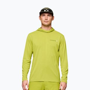 Кофта трекінгова чоловіча NORRONA Femund Tech Hood golden lime