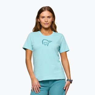 Футболка жіноча NORRONA Cotton Viking aqua haze