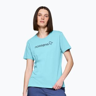 Футболка жіноча NORRONA Cotton Norrøna Viking aqua haze