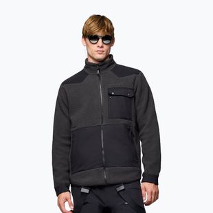 Кофта флісова чоловіча Norrona Tamok Warm3 phantom/caviar black