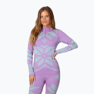Кофта термоактивна жіноча KARI TRAA Faith Half Zip violet