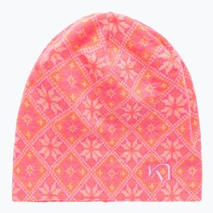 Шапка зимова жіноча KARI TRAA Rose Beanie bubblegum