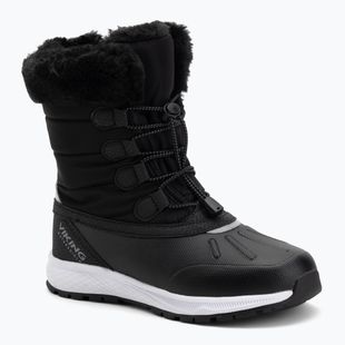 Черевики зимові дитячі Viking Footwear Equip Warm Waterproof Zip black/granite