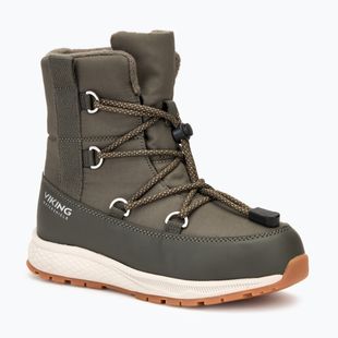 Дитячі снігоступи Viking Footwear Equip Warm Waterproof SL оливкові