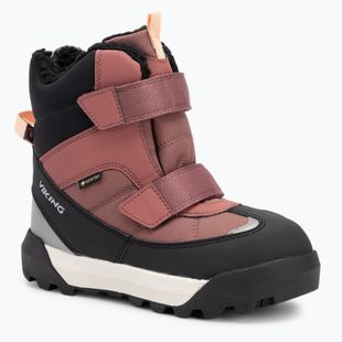 Дитячі снігоступи Viking Footwear Expower Warm GTX 2V темно-рожевого кольору