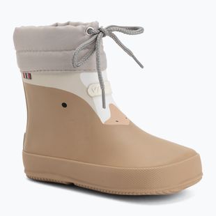 Галоші дитячі Viking Alv Barefoot Paw Print beige