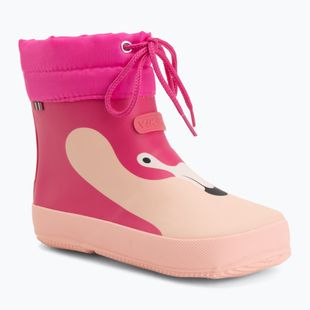 Галоші дитячі Viking Alv Barefoot Paw Print light pink/magenta