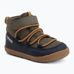 Взуття барефоот дитяче Viking Birch Barefoot Mid 1V Waterproof navy/olive