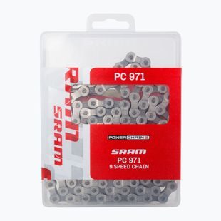Ланцюг велосипедний SRAM 06 CN PC971 W/ PWR сріблястий 87.2745.114.105